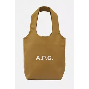 A.P.C. geantă tote ninon small culoarea maro, PUAAT.M61861 imagine
