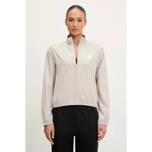 adidas Performance hanorac de antrenament Train Essentials culoarea bej, cu imprimeu, JE6173 imagine