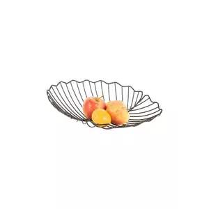 Present Time bol decorativ 28 x 7 cm culoarea negru imagine