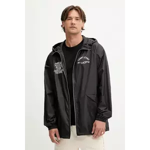 Tommy Jeans geacă culoarea negru, de tranziție, DM0DM21679 imagine