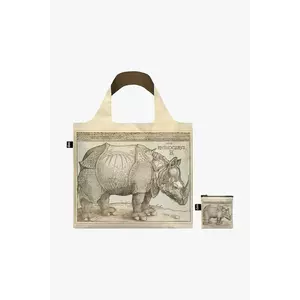 LOQI bagaj de mână Rhinocerus by Albrecht Duerer imagine