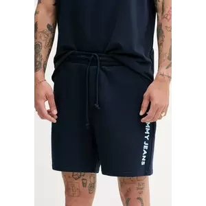 Tommy Jeans pantaloni scurți din bumbac culoarea bleumarin, DM0DM21781 imagine