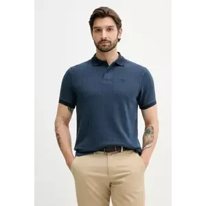 Barbour tricou polo HARDWORTH culoarea bleumarin, cu imprimeu, MML1485 imagine