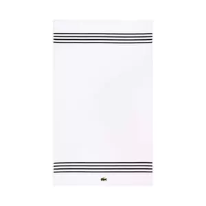 Lacoste prosop din bumbac LCOURTLI Bitume 90 x 150 cm culoarea gri imagine