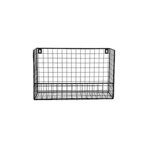 Present Time raft de perete Reja culoarea negru imagine