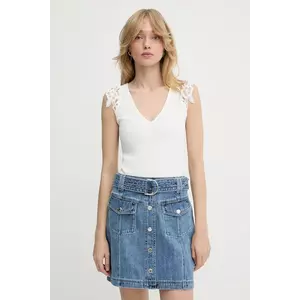 Morgan top culoarea alb, DELLA imagine