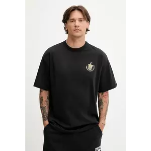 Converse tricou din bumbac culoarea negru, cu imprimeu, 10027736-A01 imagine