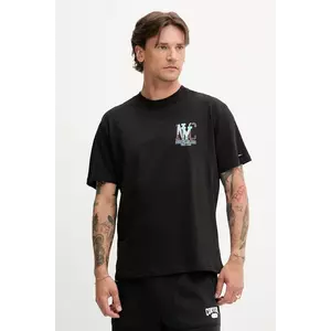 Tommy Jeans tricou din bumbac culoarea negru, cu imprimeu, DM0DM21831 imagine