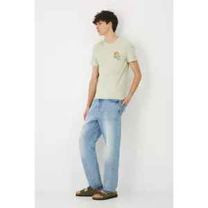 Medicine tricou din bumbac culoarea verde, cu imprimeu imagine