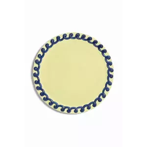 &k amsterdam farfurie de servire culoarea verde imagine