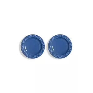 &k amsterdam farfurie 2-pack culoarea albastru marin imagine