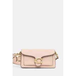 Coach poșetă de piele Tabby 20 culoarea bej, CBF93 imagine