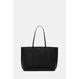 Tory Burch poșetă de piele Perry culoarea negru, 169476-001 imagine