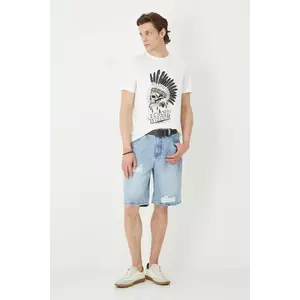 Medicine tricou din bumbac culoarea alb, cu imprimeu imagine