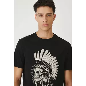 Medicine tricou din bumbac culoarea negru, cu imprimeu imagine