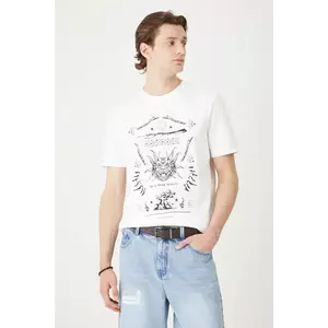 Medicine tricou din bumbac culoarea alb, cu imprimeu imagine