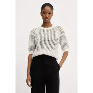 BOSS pulover din amestec de lână culoarea bej, 50546451 imagine