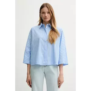 Sisley cămașă cu guler clasic, relaxed, 57ZBLQ09C imagine