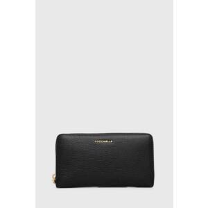 Coccinelle portofel de piele femei, culoarea negru, E2 MW5 11 32 01 imagine