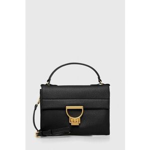 Coccinelle geantă de piele Arlettis culoarea negru, E1 MD5 19 03 01 imagine