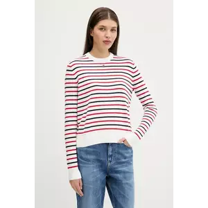 Tommy Jeans pulover de bumbac culoarea negru, light, DW0DW20159 imagine