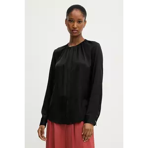 BOSS cămașă de mătase regular, 50538481 imagine