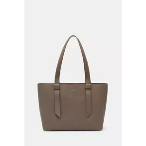 Coccinelle geantă de piele culoarea maro, E1 R1K 11 02 01 imagine