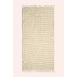 Calma House prosop de plajă Ola 100 x 180 cm culoarea bej imagine