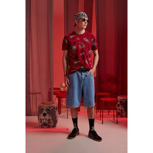 Medicine tricou din bumbac culoarea rosu, modelator imagine