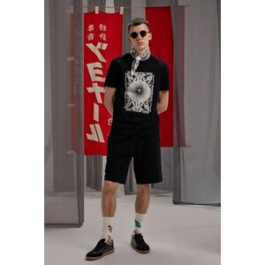 Medicine tricou din bumbac culoarea negru, cu imprimeu imagine