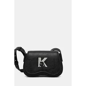 Karl Lagerfeld Jeans poșetă culoarea negru, A3W30214 imagine