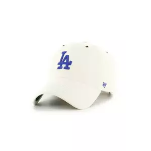 47 brand șapcă MLB Los Angeles Dodgers culoarea gri, cu imprimeu, B-TCDCU12IWS-SS imagine