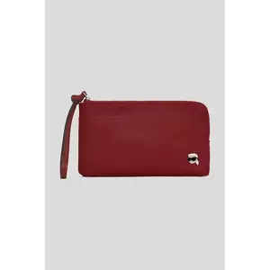 Karl Lagerfeld portofel IKON culoarea roșu, A3W32011 imagine