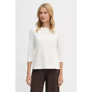 Weekend Max Mara longsleeve MULTIA culoarea alb, 2525946031600 imagine