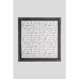 Karl Lagerfeld eșarfă K/ESSENTIAL culoarea alb, A3W33052 imagine