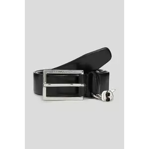 Karl Lagerfeld curea IKON culoarea negru, A3W33069 imagine
