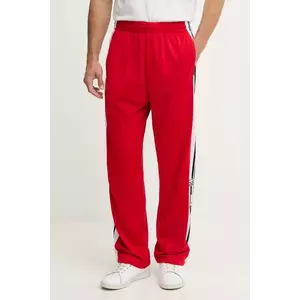 adidas Originals pantaloni de trening Adibreak Track Pants culoarea rosu, cu imprimeu, KA0722 imagine