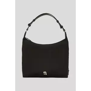 Karl Lagerfeld geantă IKON NYLON culoarea negru, A3W30123 imagine