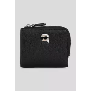 Karl Lagerfeld portofel IKON culoarea negru, A3W32089 imagine