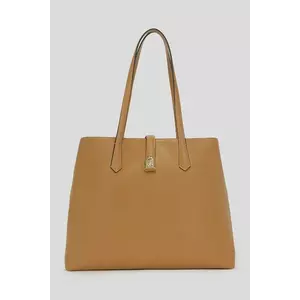 Karl Lagerfeld geantă de piele K/AUTOGRAPH culoarea maro, A3W30150 imagine