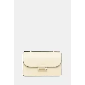 Victoria Beckham geantă de piele culoarea bej, B325AAC006641A imagine