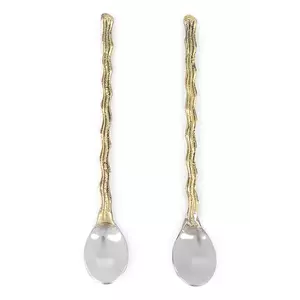 Doing Goods set de linguri Wavy Teaspoon Set 11, 5 cm. 2-pack imagine