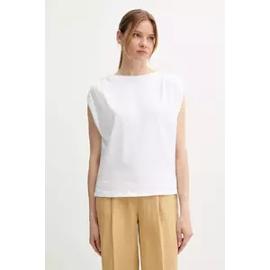 United Colors of Benetton tricou din bumbac culoarea alb, 3096D10AB imagine