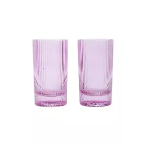 Here's How set de pahare pentru băuturi Stella 355 ml 2-pack culoarea roz imagine