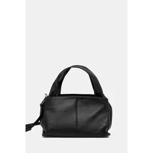 Answear Lab poseta de piele culoarea negru imagine