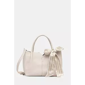 Answear Lab poseta de piele culoarea bej imagine