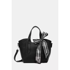 Answear Lab poseta de piele culoarea negru imagine