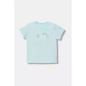 United Colors of Benetton tricou din bumbac pentru bebeluși 3I1XA1067 imagine