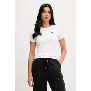 Puma tricou femei, culoarea alb, 629742 imagine