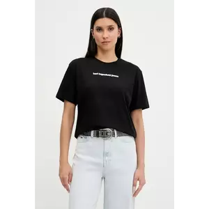 Karl Lagerfeld Jeans tricou culoarea negru, A3W17039 imagine